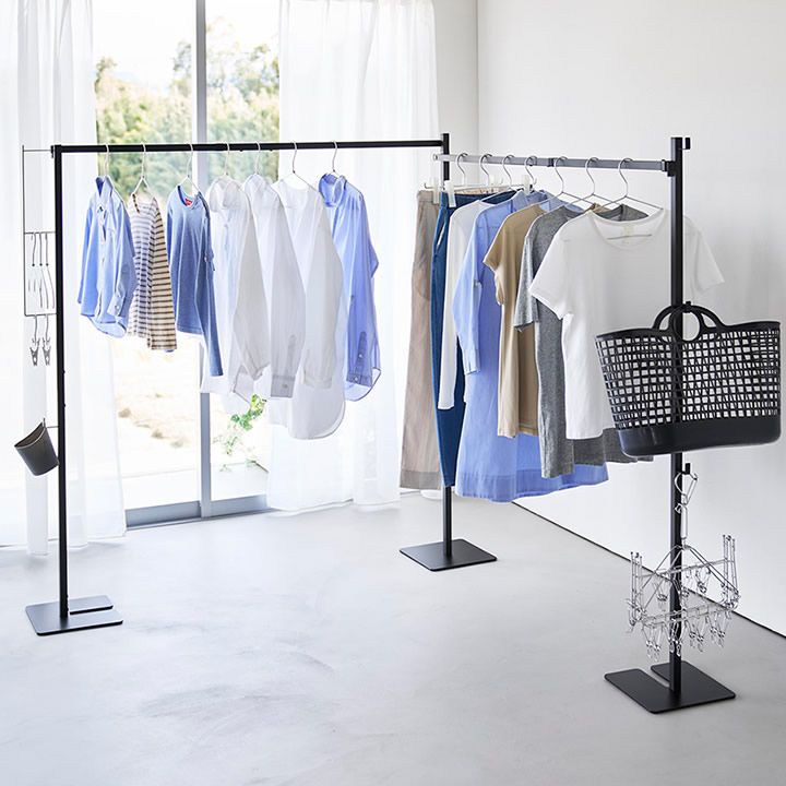 物干しスタンド 室内 折りたたみ 室内物干し 室内干し 折りたたみ 部屋干し スタンド 山崎実業 室内物干し 室内 おしゃれ 物干し竿 折り畳み室内物干し タワー 2連 山崎実業 タワー tower クッチーナ 室内干し 大量 部屋干し