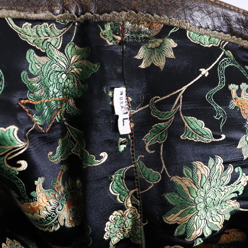 ニーレザーパンツ Lサイズ