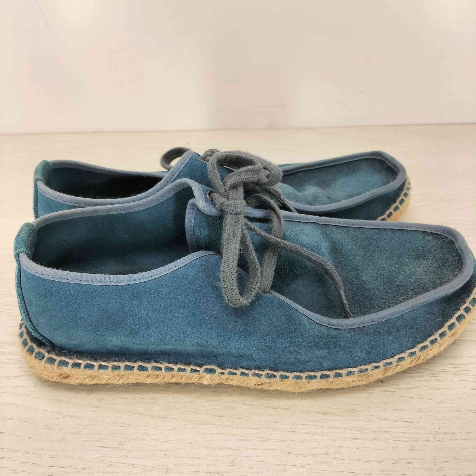  ユーズドフルギ 古着 Q エスパドリーユ モカシンシューズ メンズ JPN 40 モカシン デッキシューズ ブーツ 革靴