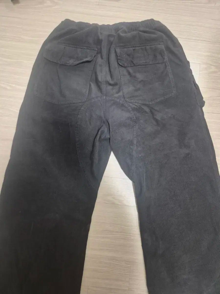  ポリテル ヘビーフロントカーゴ チャコール チノパン パンツ