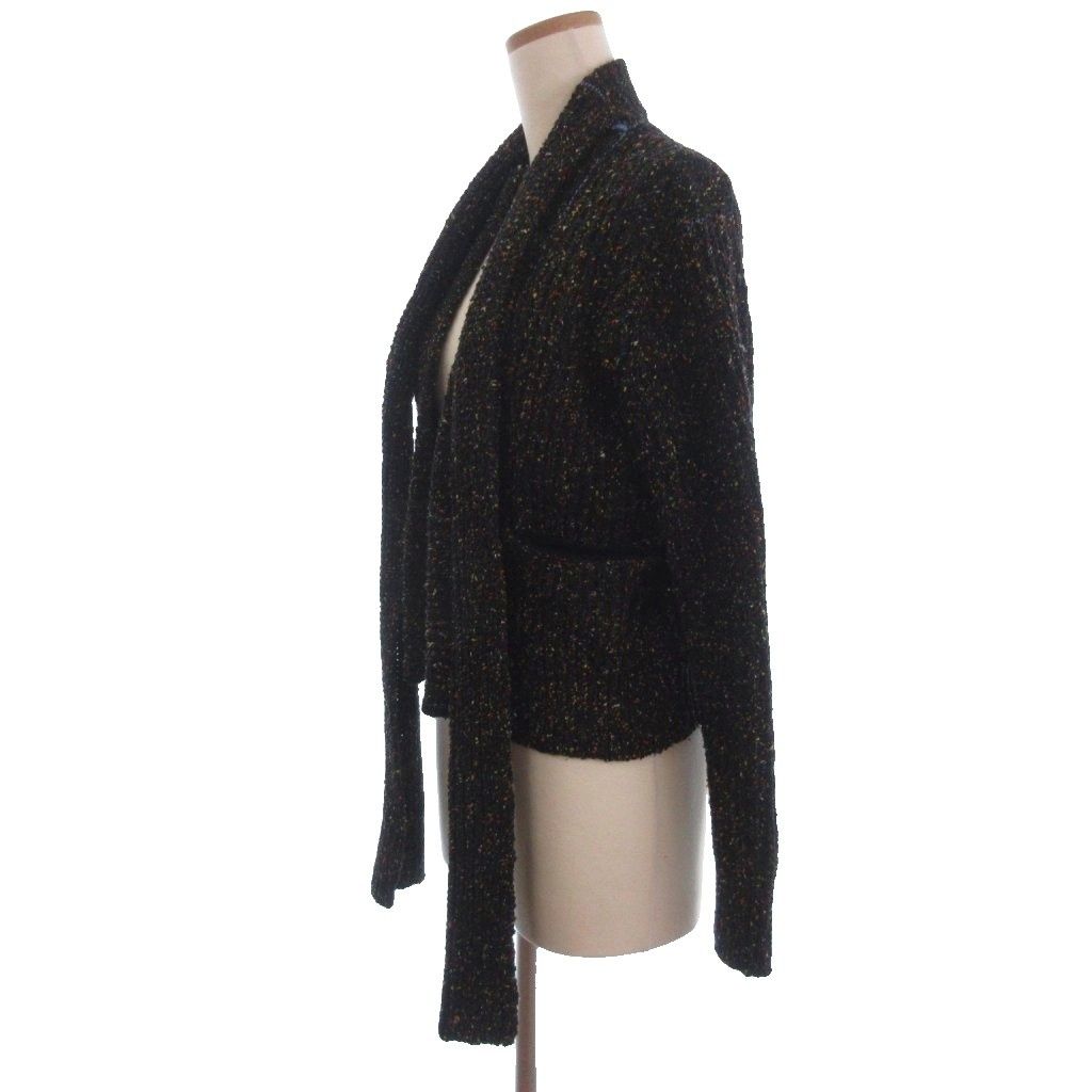 トーガ プルラ TOGA PULLA ミックスニット カーディガン ローゲージ ウール混 マルチ 36 S位