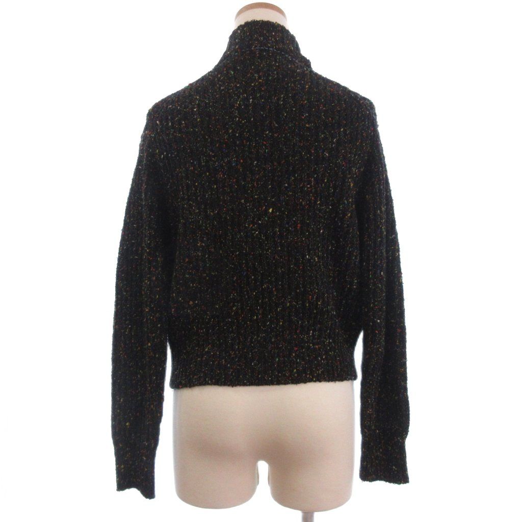  トーガ プルラ TOGA PULLA ミックスニット カーディガン ローゲージ ウール混 マルチ 36 S位 カーディガン ボレロ アンサンブル トップス