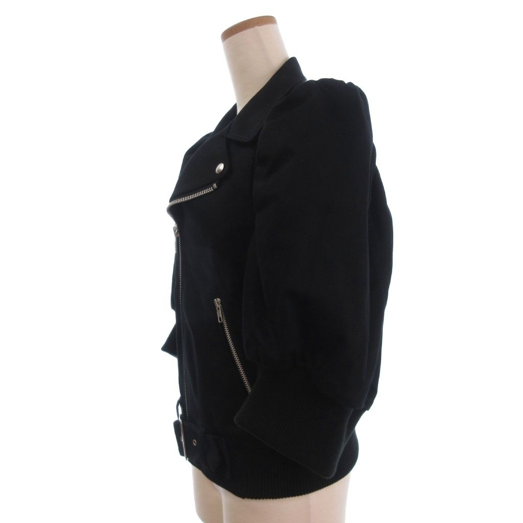 ミヤオ MIYAO パワショル ライダースジャケット ML-BM-1A 黒 ブラック