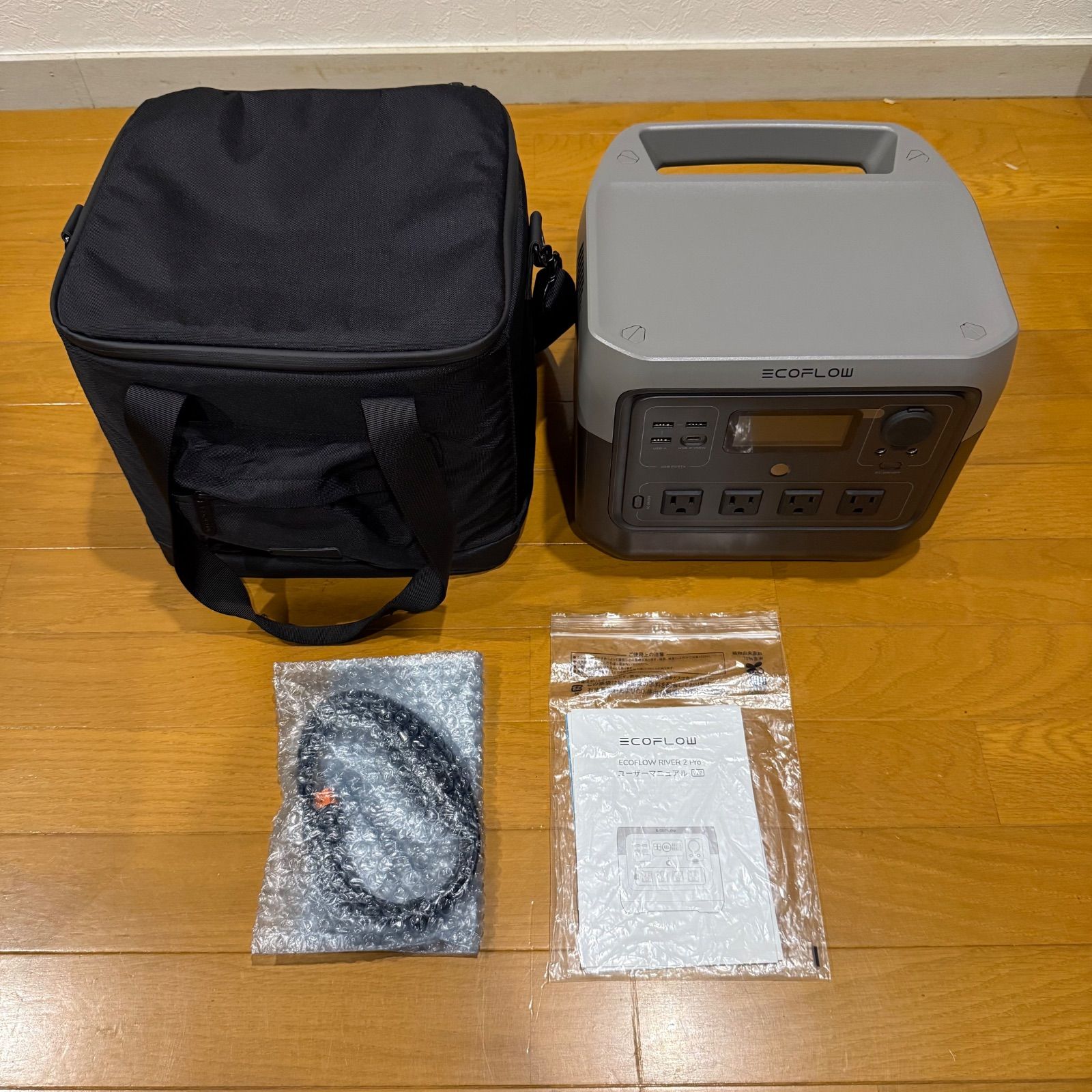 ECOFROW ZMR620-B-JP ポータブル電源 Eco Frow RIVER 2 Pro