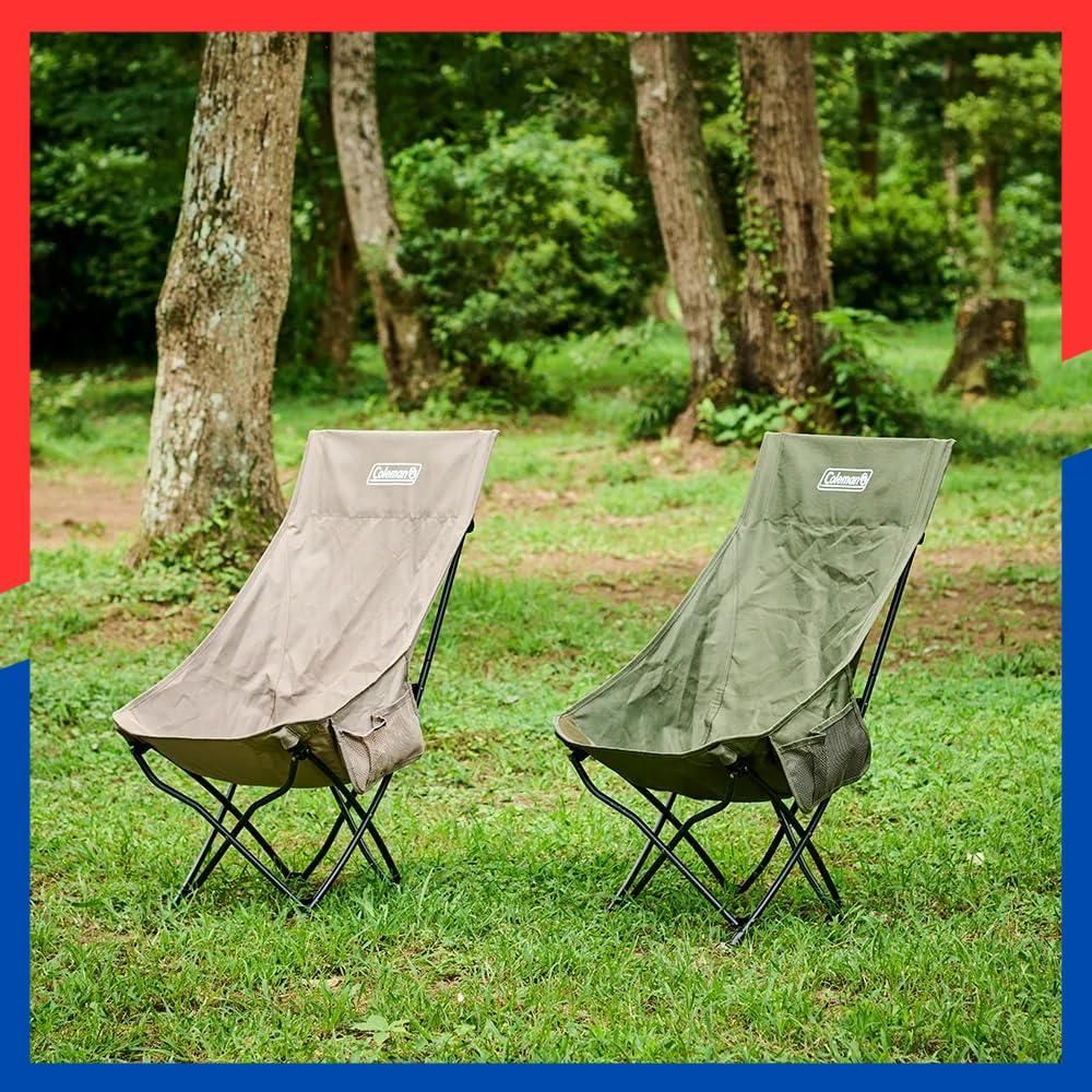 数量 背もたれ リラックス コンパクト HB ヒーリングチェアNX サイドポケット付 チェア 折り畳み可 コールマン Coleman