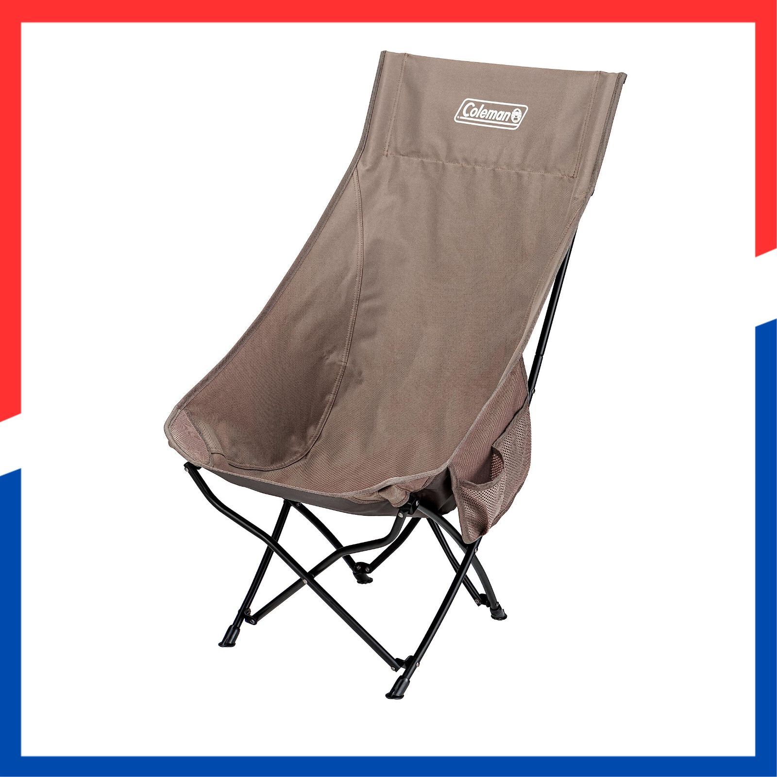 数量 背もたれ リラックス コンパクト HB ヒーリングチェアNX サイドポケット付 チェア 折り畳み可 コールマン Coleman