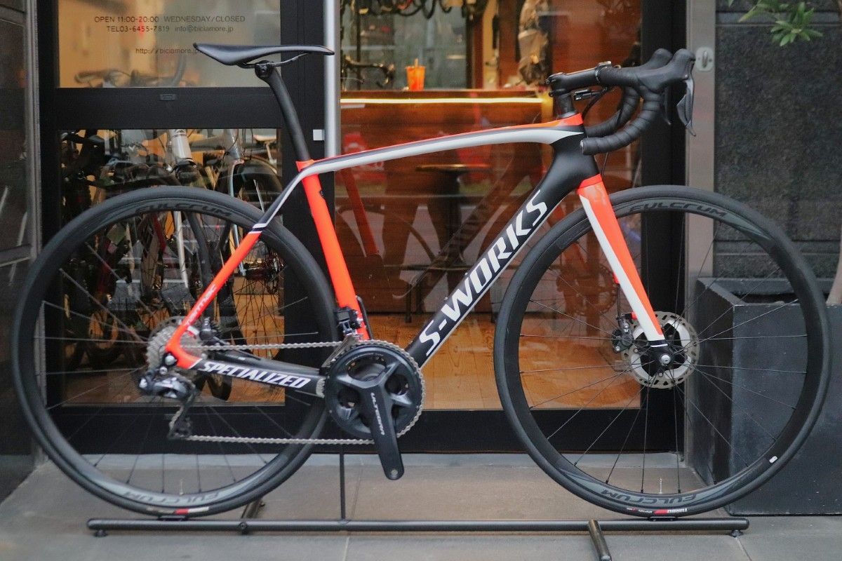 スペシャライズド SPECIALIZED エスワークス ターマック S-WORKS TARMAC SL5 DISC 2016モデル 54サイズ シマノ アルテグラ R8070 MIX Di2 11S カーボン 東京南麻布店