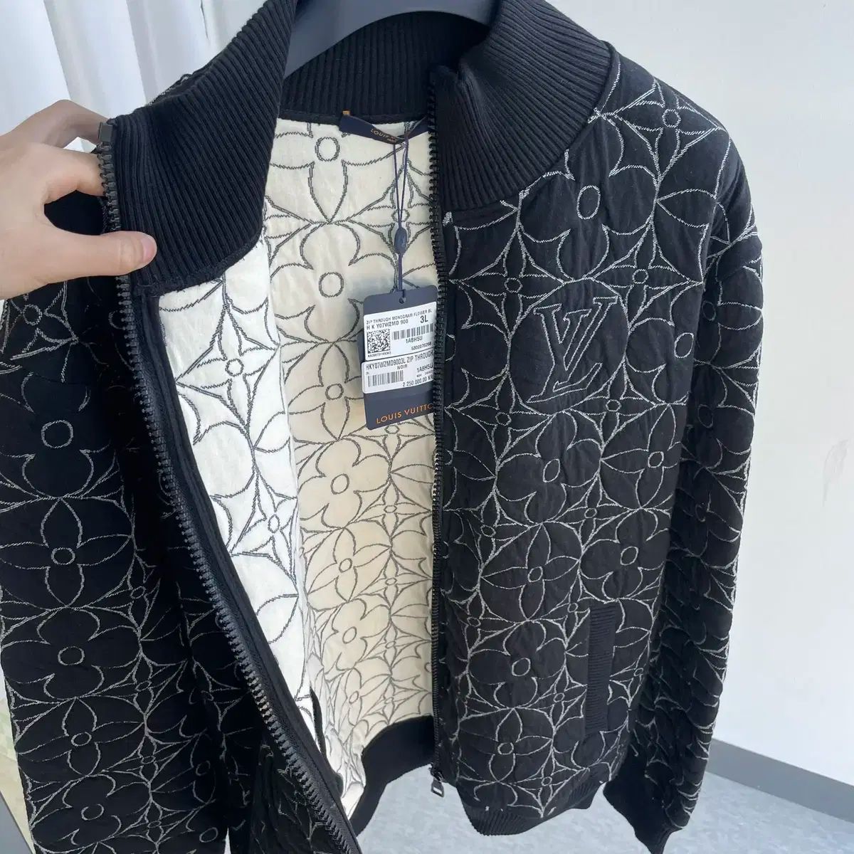 フラワー ブルゾン