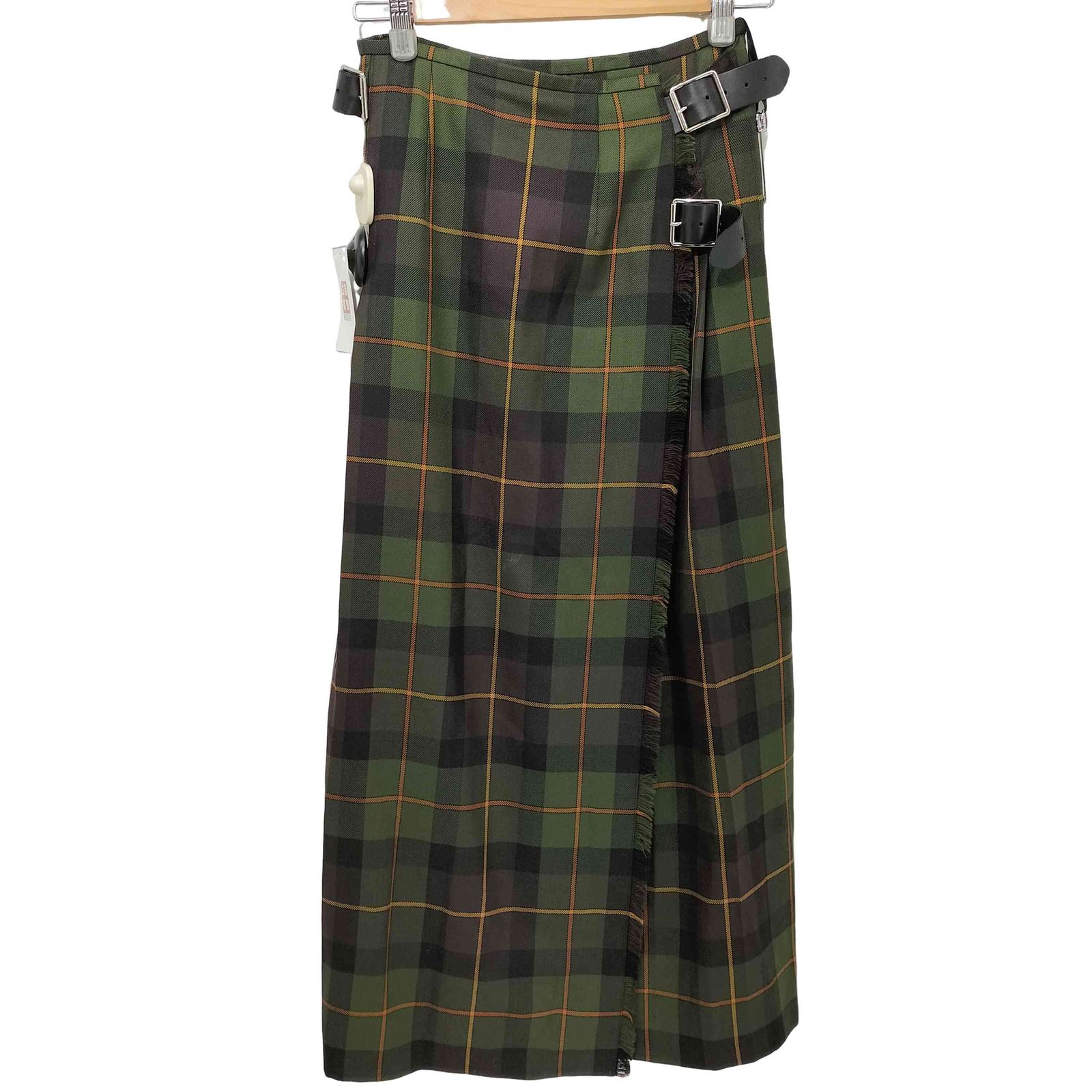 ユーズドフルギ 古着 O NEIL OF DUBLIN ウーステッドウール ロングキルトスカート レディース 6