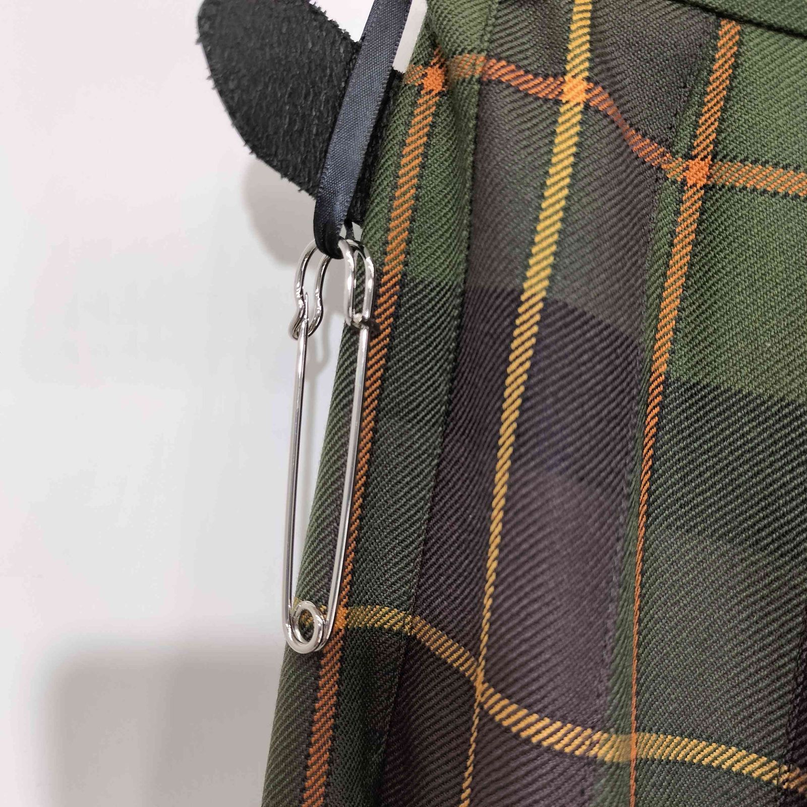 ユーズドフルギ 古着 O NEIL OF DUBLIN ウーステッドウール ロングキルトスカート レディース 6