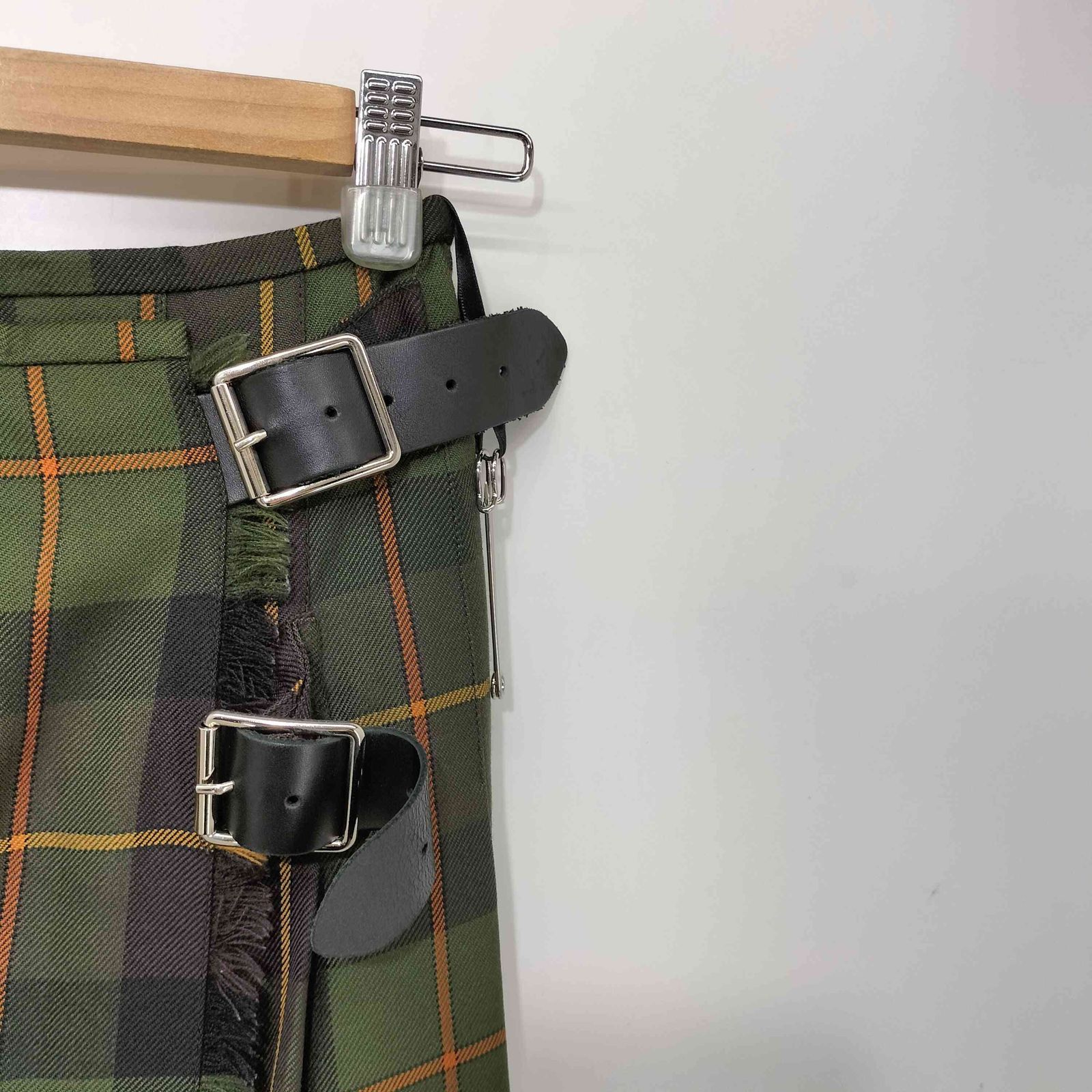 ユーズドフルギ 古着 O NEIL OF DUBLIN ウーステッドウール ロングキルトスカート レディース 6 GULLKHAN_COM