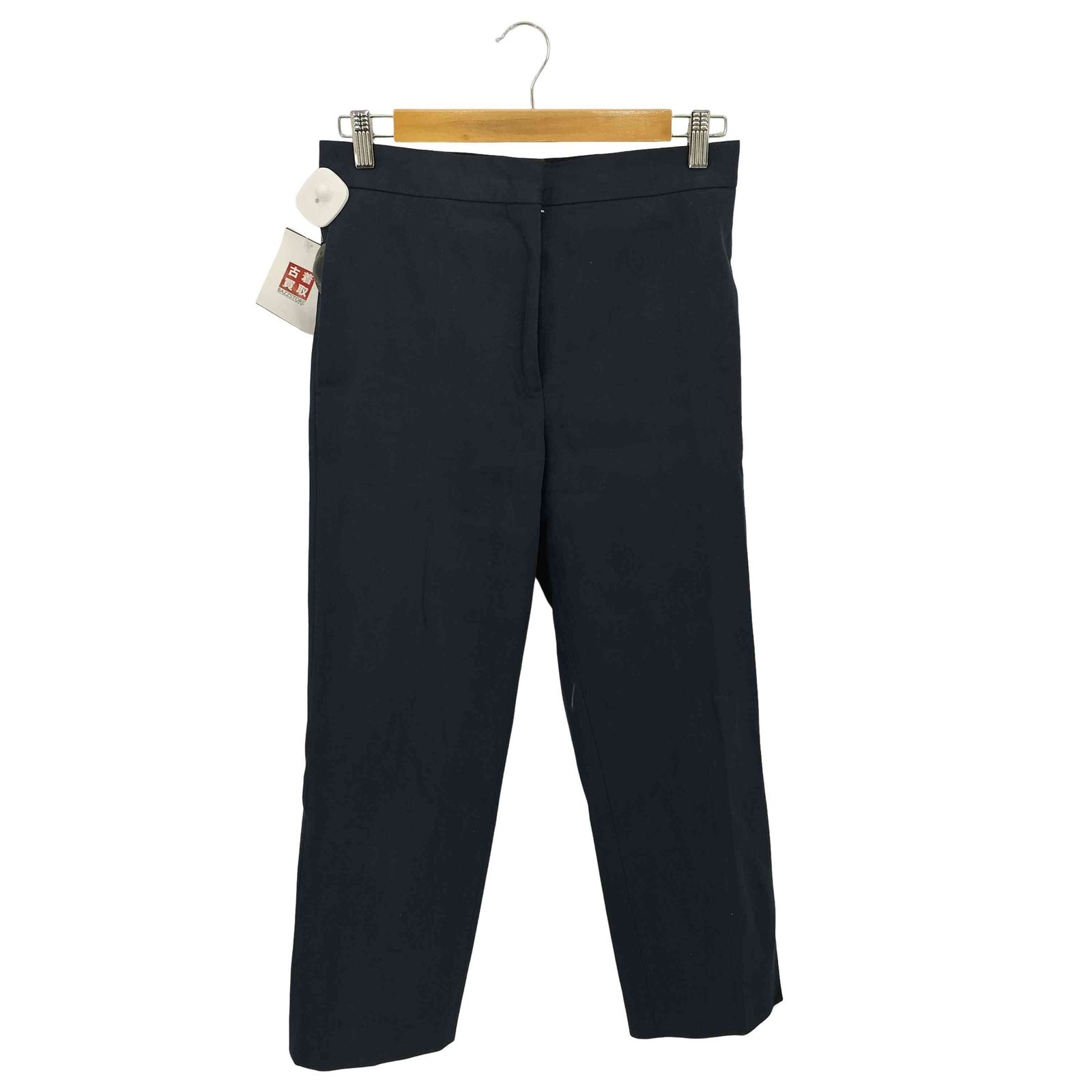 ジルサンダー JIL SANDER コットン テーパード スラックスパンツ レディース 34