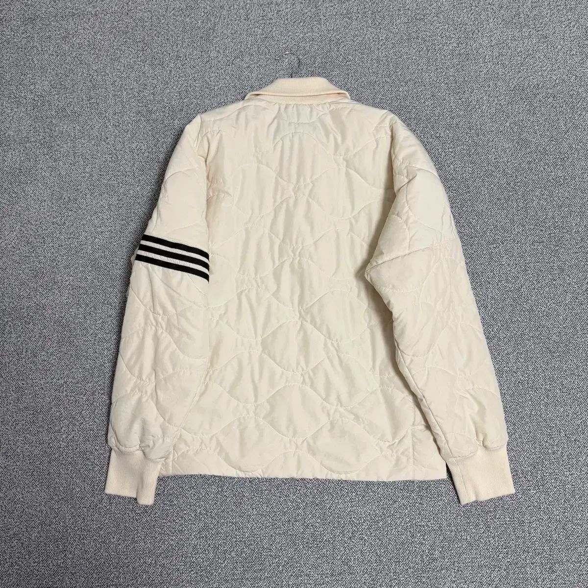 アディダス ファイヤーバード キルティングジャケット ベージュ L