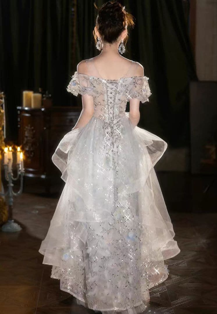 Laluneラリューン 4way仕様オフショルニットワンピース RESTOCK】4way