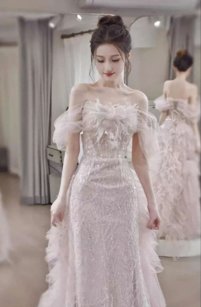 ふわふわデザイン ナイトドレス