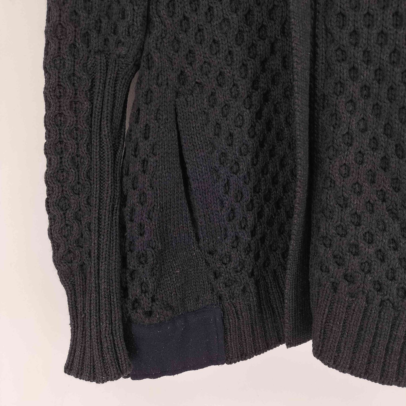 メッシュニット ブルゾン