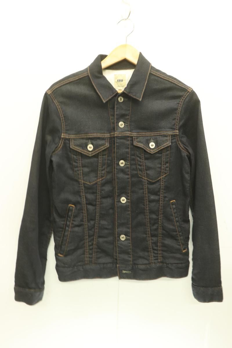 FOB FACTORY メンズデニムジャケット Gジャン M F2288 RELAX DENIM 3RD JK FOB FACTORY M インディゴブルー 藍 無地