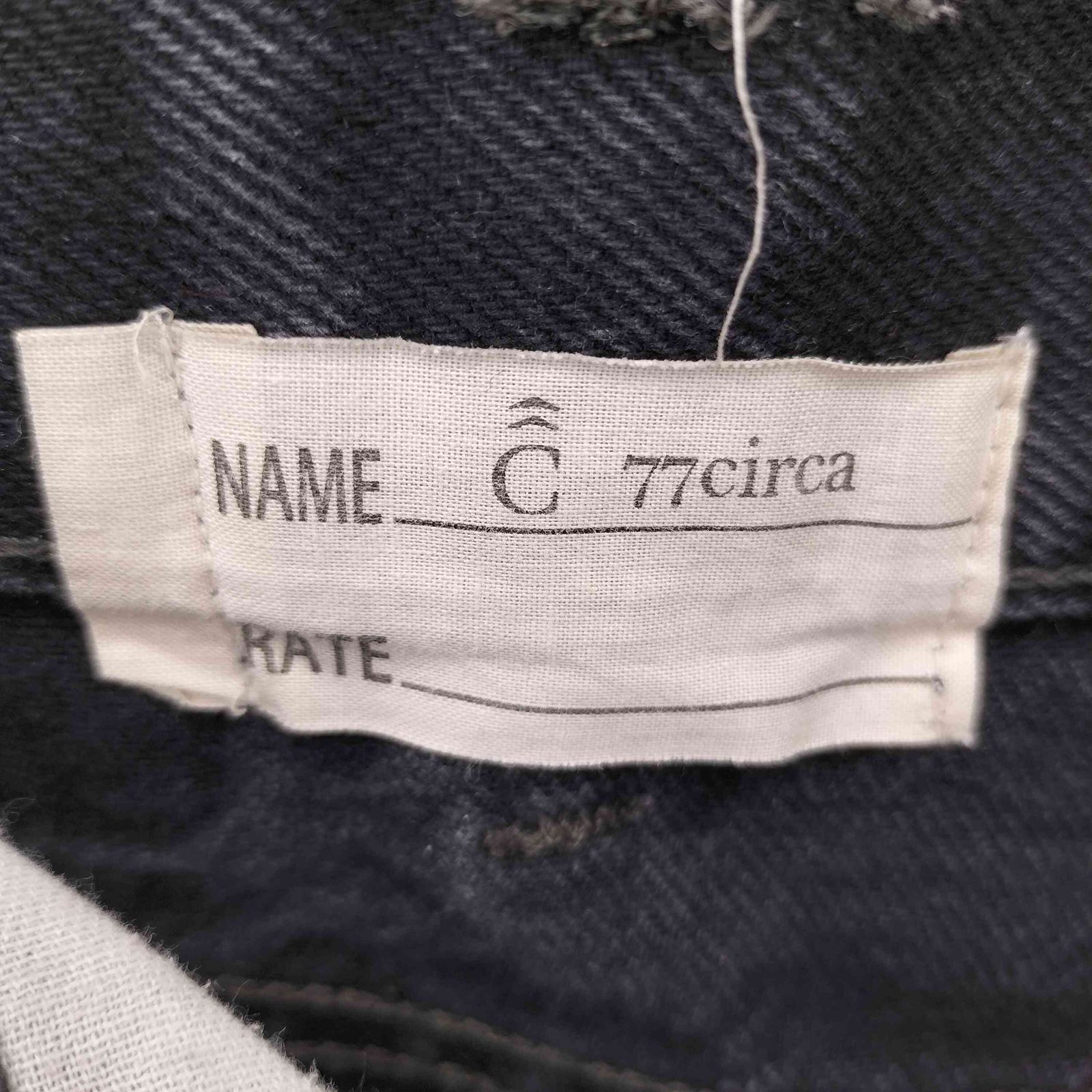 ナナナナサーカ 77circa リメイク 再構築 フ デニムパンツ レディース 表記無 DECORATOM_COM_BR