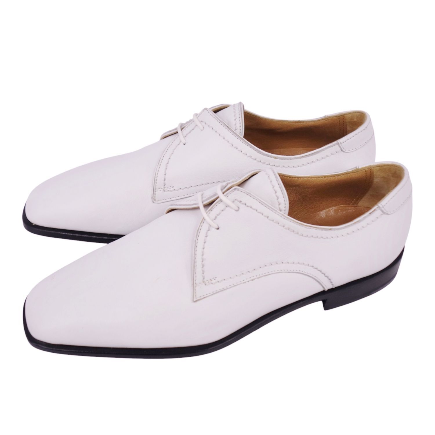 エルメス HERMES レザーシューズ ダービーシューズ 革靴 レディー