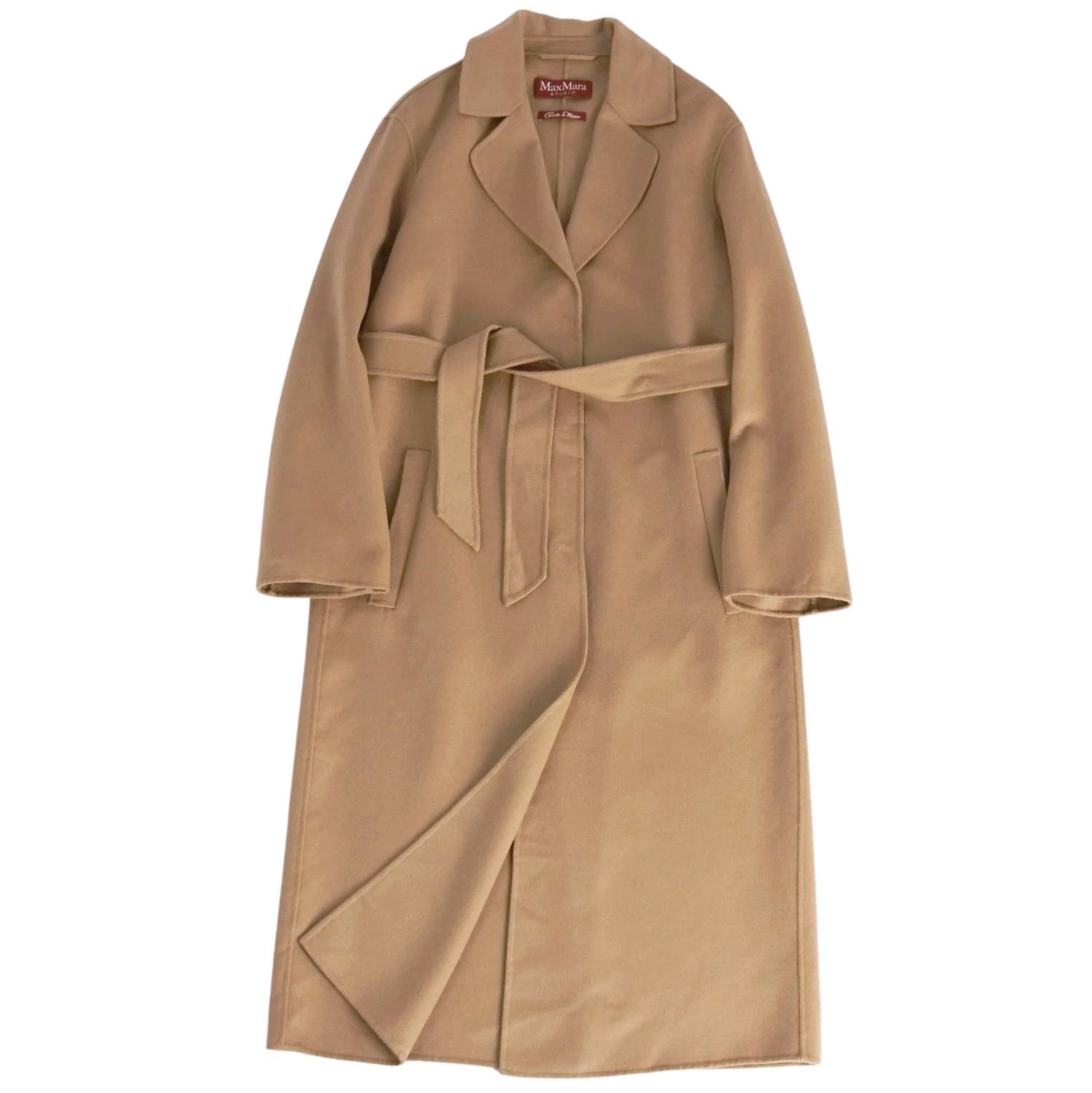 マックスマーラ Max Mara STUDIO コート ベルト付き ロング
