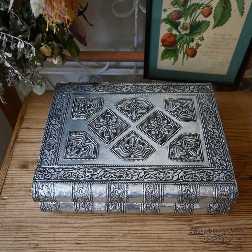 ジュエリーケース シルバープレート