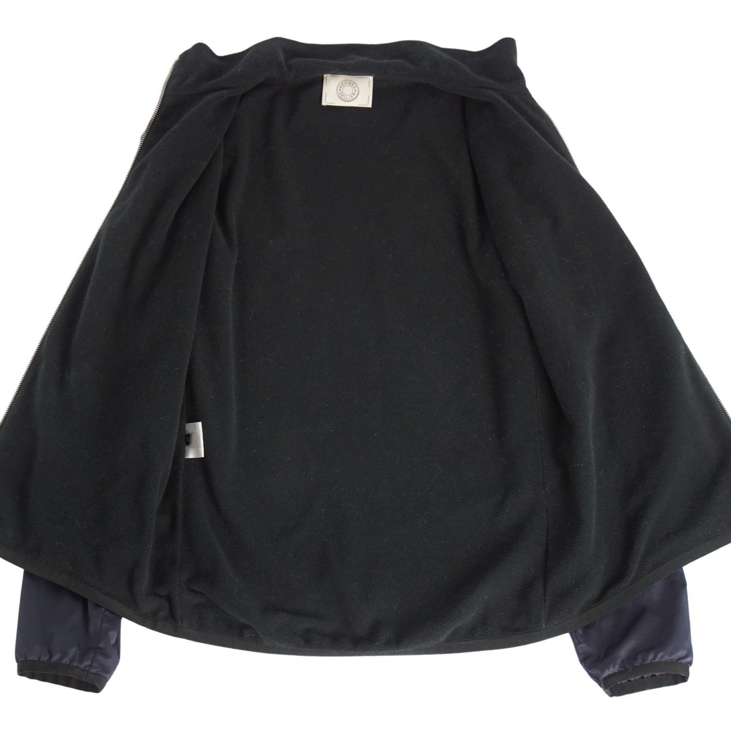 エルメス HERMES ジャケット ブルゾン フリース ジップアップ ナイ GULLKHAN_COM