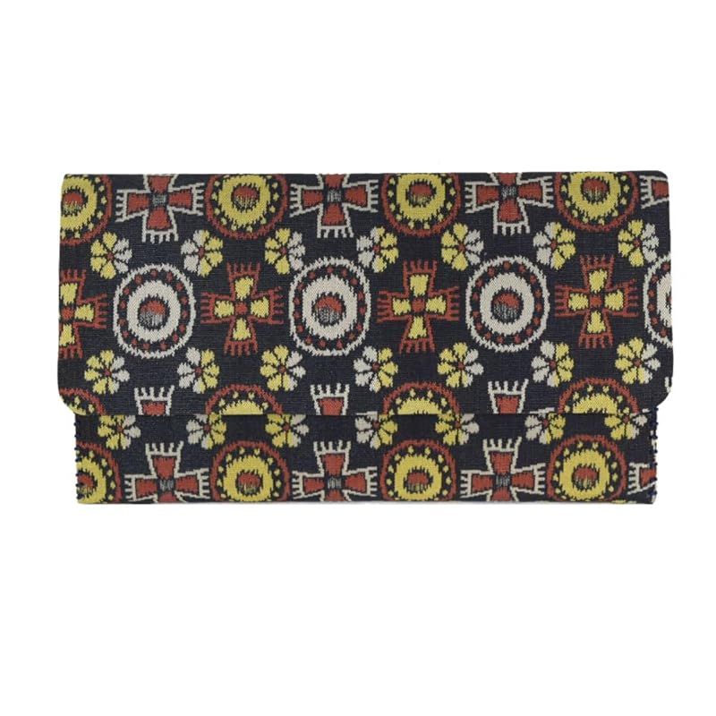 三ツ折 帛紗ばさみ 懐紙入 コプト金章文 龍村裂 龍村美術織物 茶道具