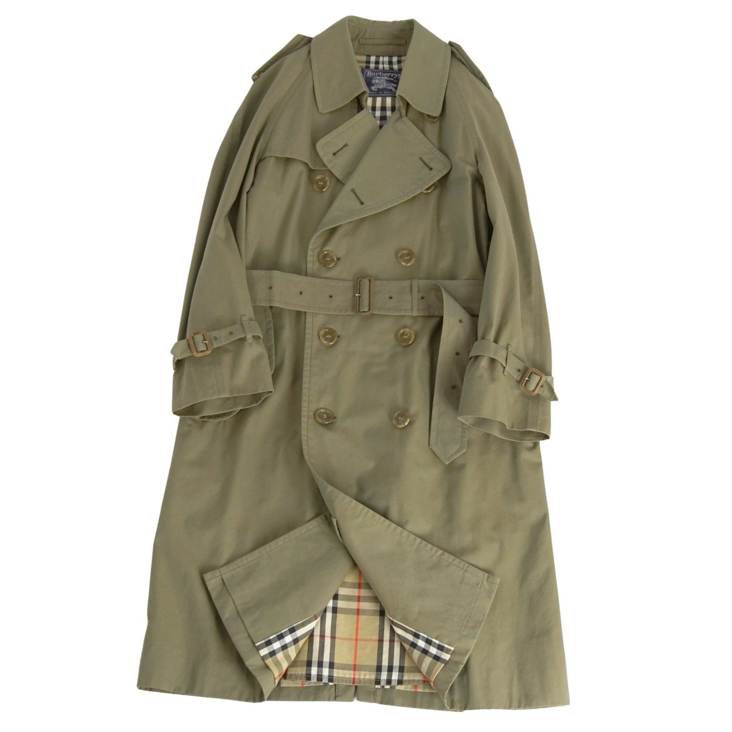 美品 Vintage バーバリー Burberrys コート 英国製 トレンチコ