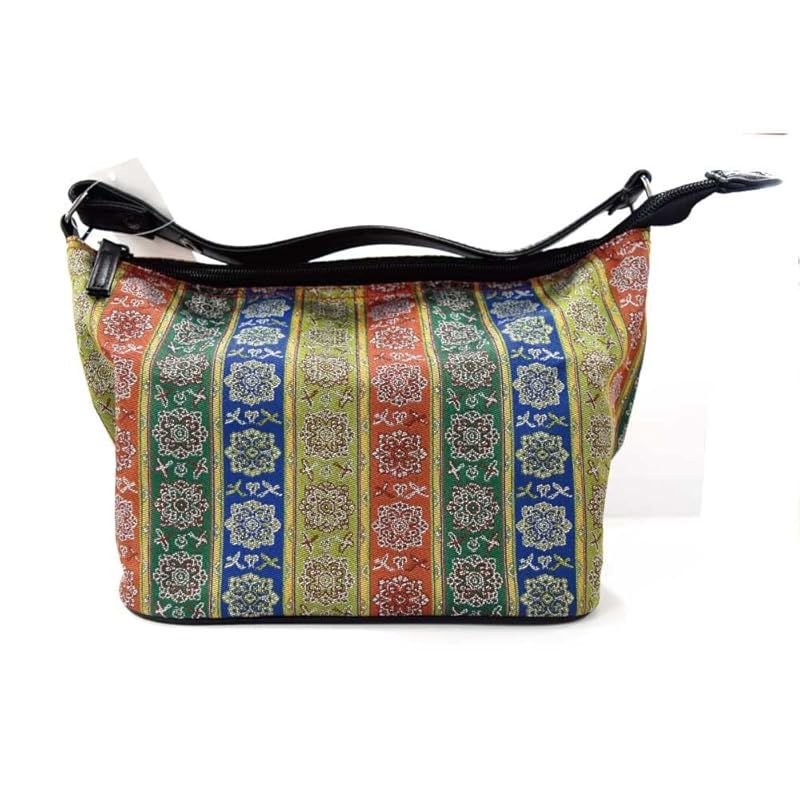 座れるバッグ 一会 長斑錦 茶道具 正座椅子 茶事 お稽古