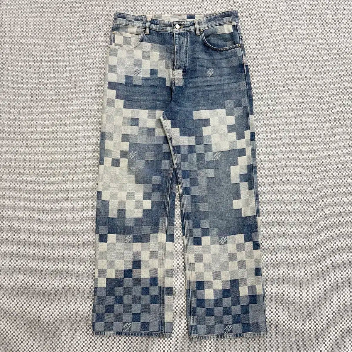 31 ルイヴィトン LV ダミエ スケート パンツ - メルカリ