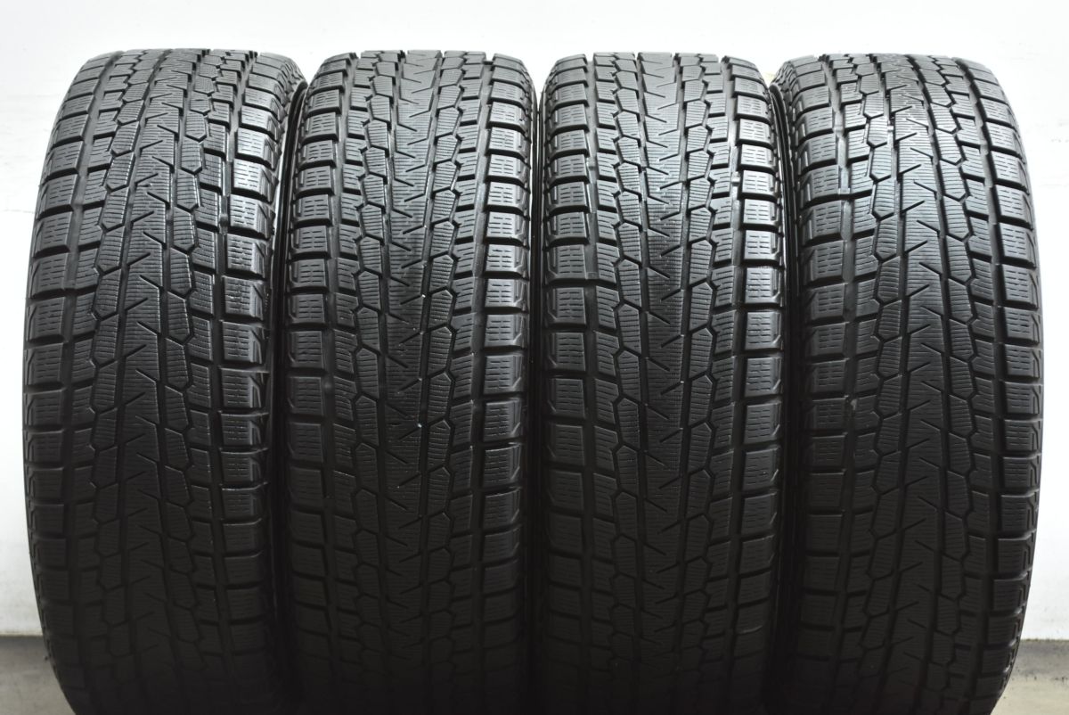  良好品 エスホールド 18 in 7 5 J 48 PCD 114 3 ヨコハマ アイスガード G 075 225 55 R エクストレイル エルグランド ZR V クロストレック 18インチ タイヤ ホイールセット