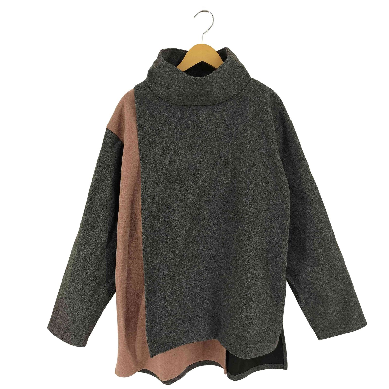 ルームサーティーン ROOM.13 24AW layered turtle neck バイ メルトン地トップス メンズ JPN 2