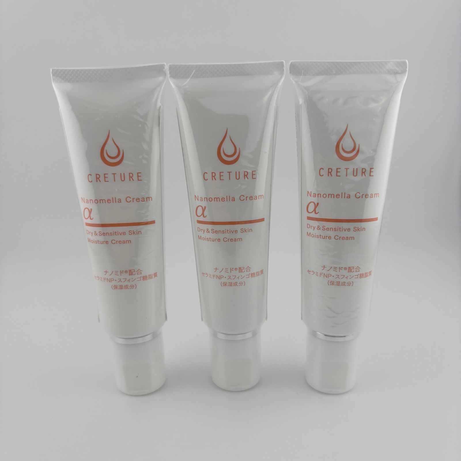 CRETURE クレチュール ナノメラクリームα クリーム 30g ×3本