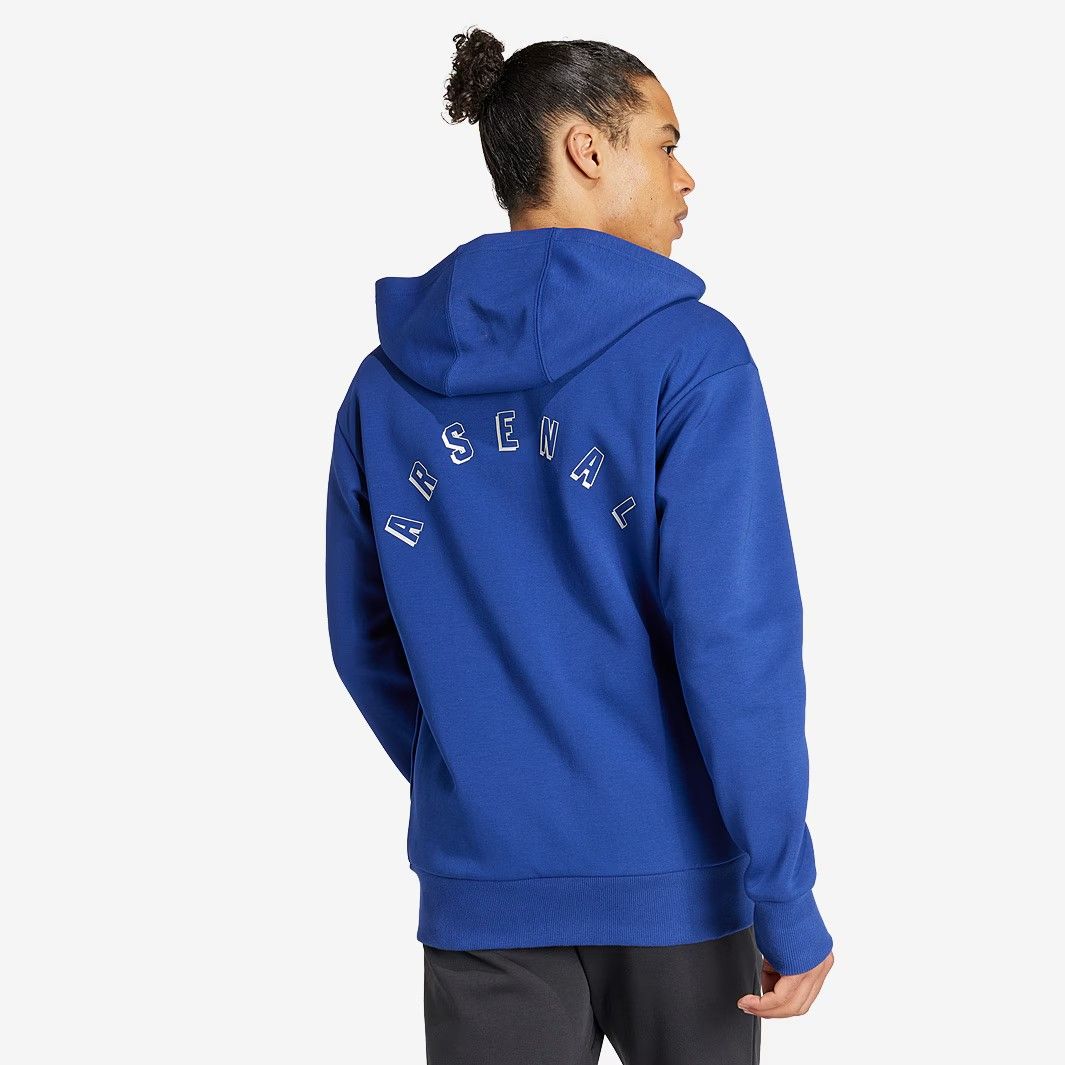アディダス アーセナル 2025 2025 アンセム ジャケット サッカー ビクトリー ブルー 青 公式モデル 日本未発売