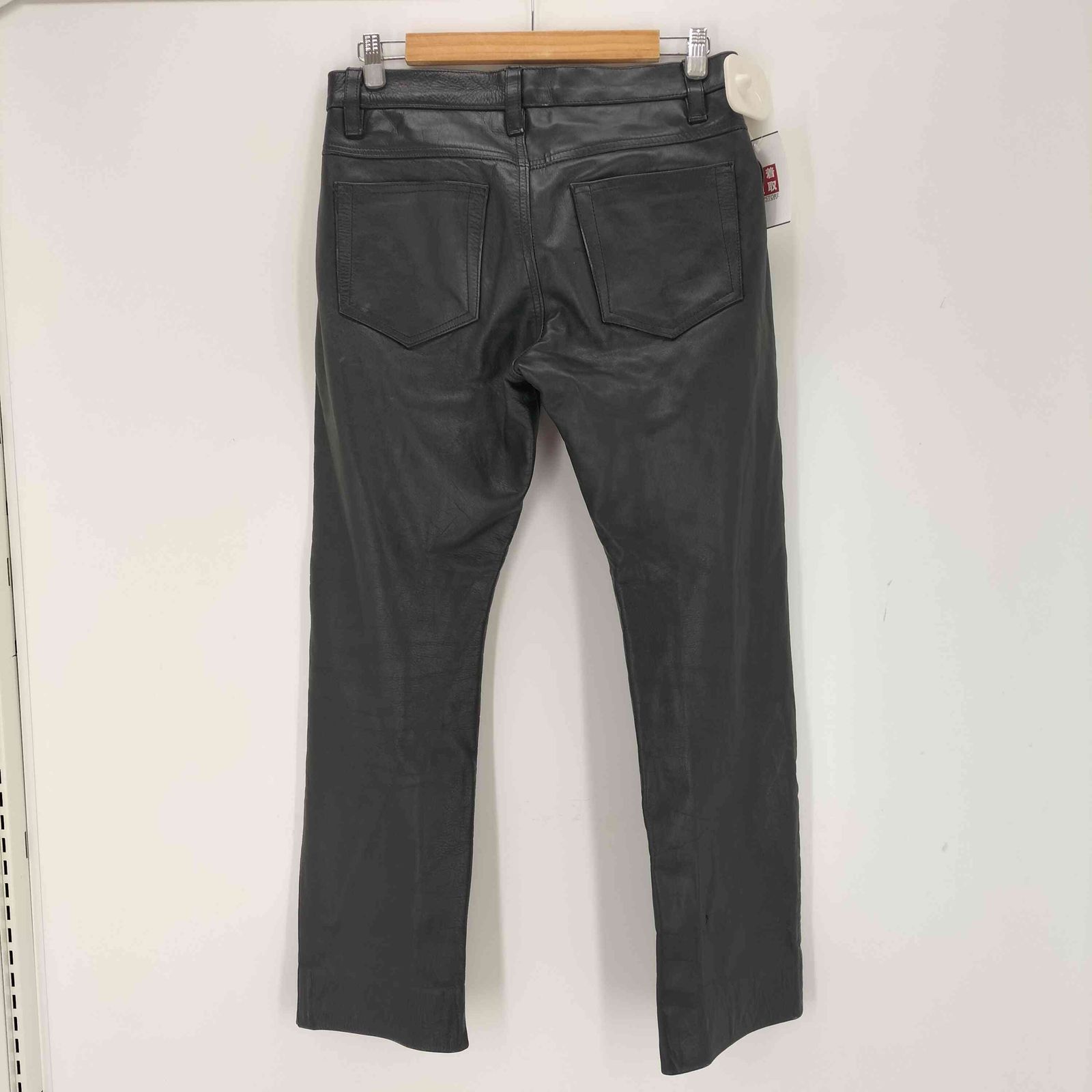 ユーズドフルギ 古着 BALL OW COW HIDE カウレザーパンツ メンズ 32