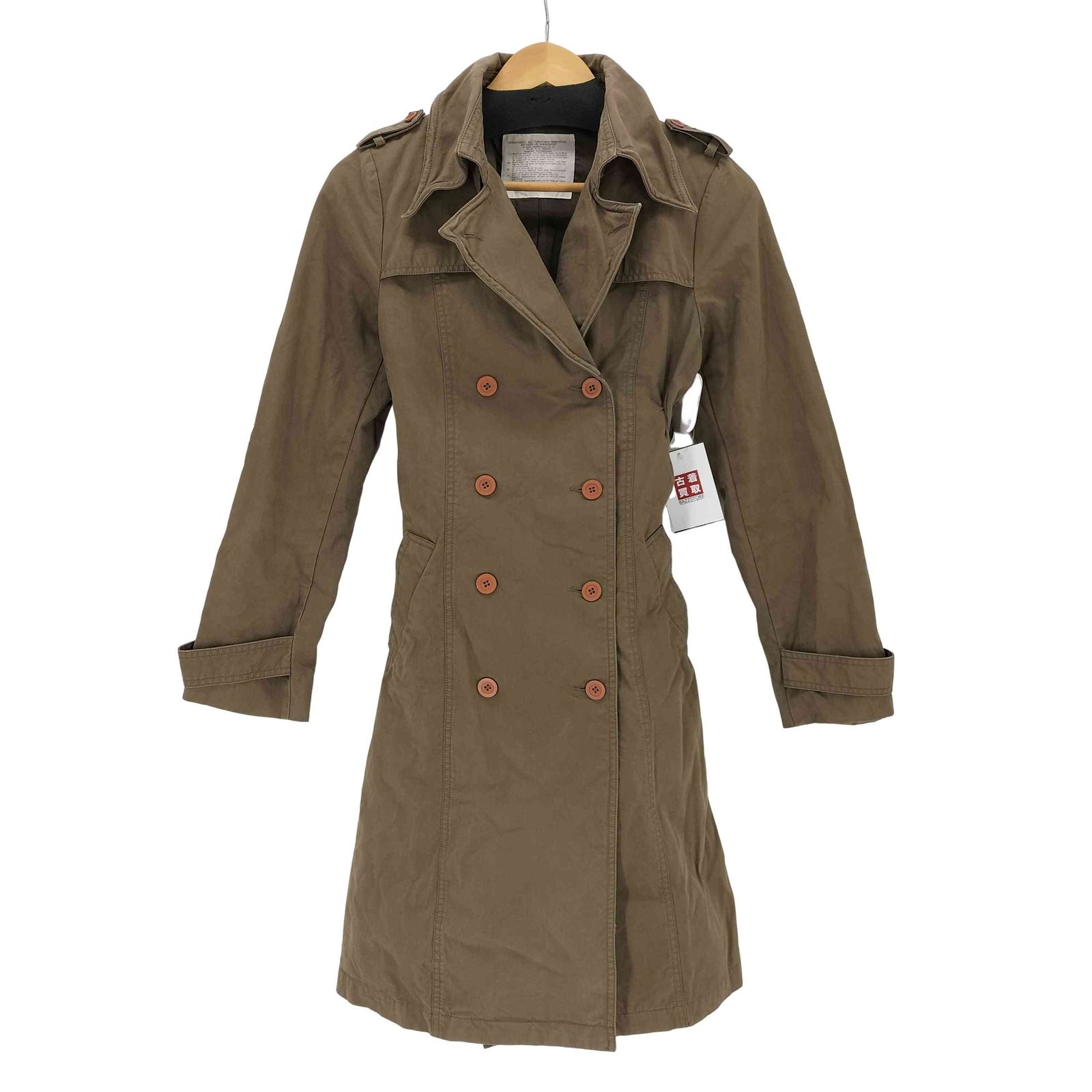 ゴア goa コットン トレンチコート Y2K レディース