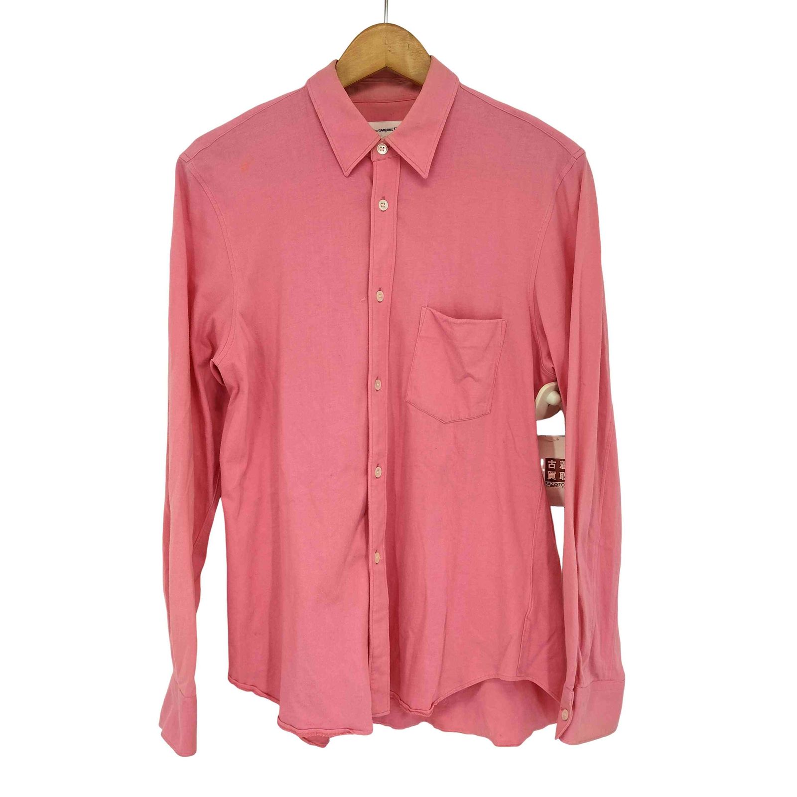 COMME des GARCONS SHIRT コットンシャツ ピンク S COMME des GARCONS 