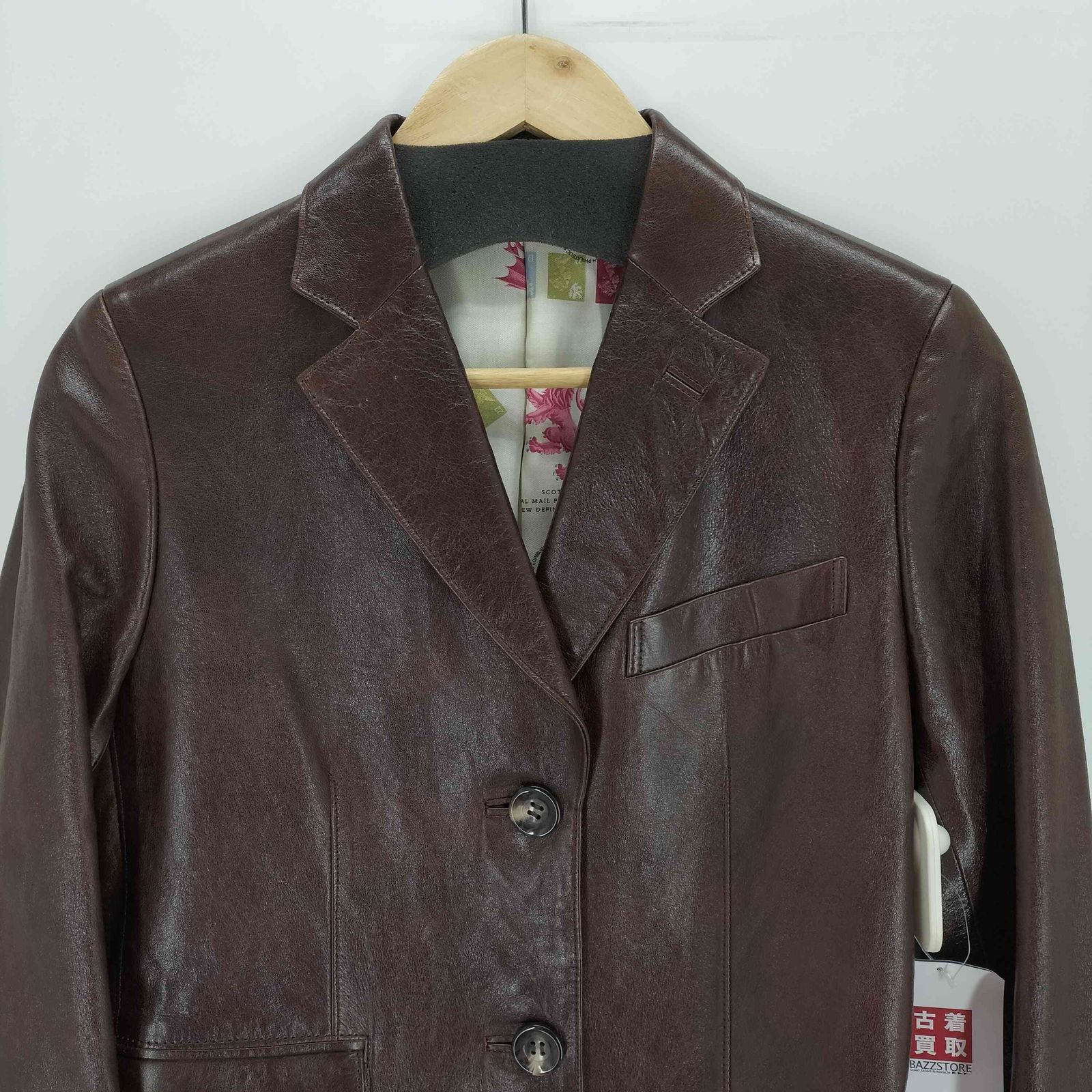 ユーズドフルギ 古着 REVISITATION レザーチェスターコート レディース 2 GULLKHAN_COM