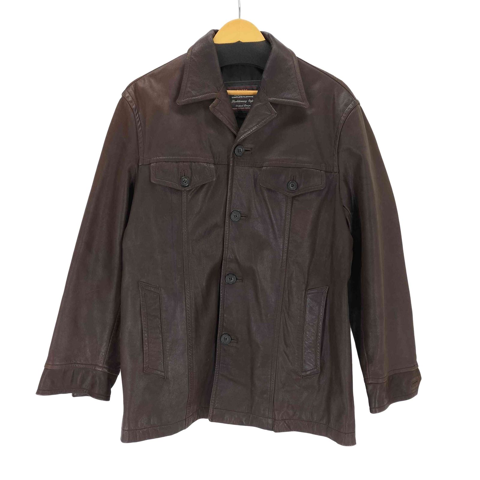 パッゾ PAZZO INTERNATIONAL レザージャケット メンズ 48 PAZZO パッゾ 