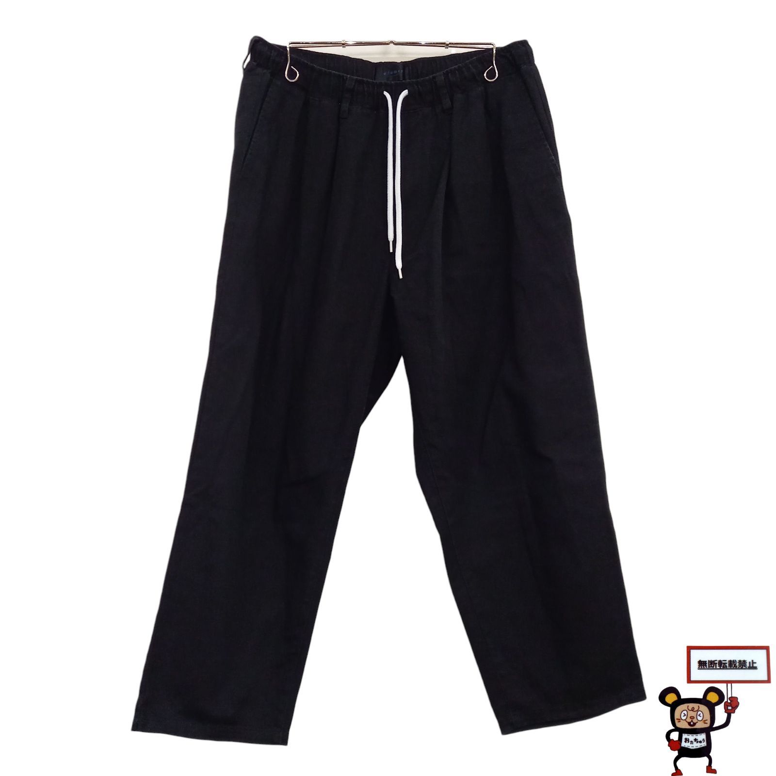 71.CLUMSY. PICTURES 2 PLEATS RELAXED EASY PANTS 【店舗併売品