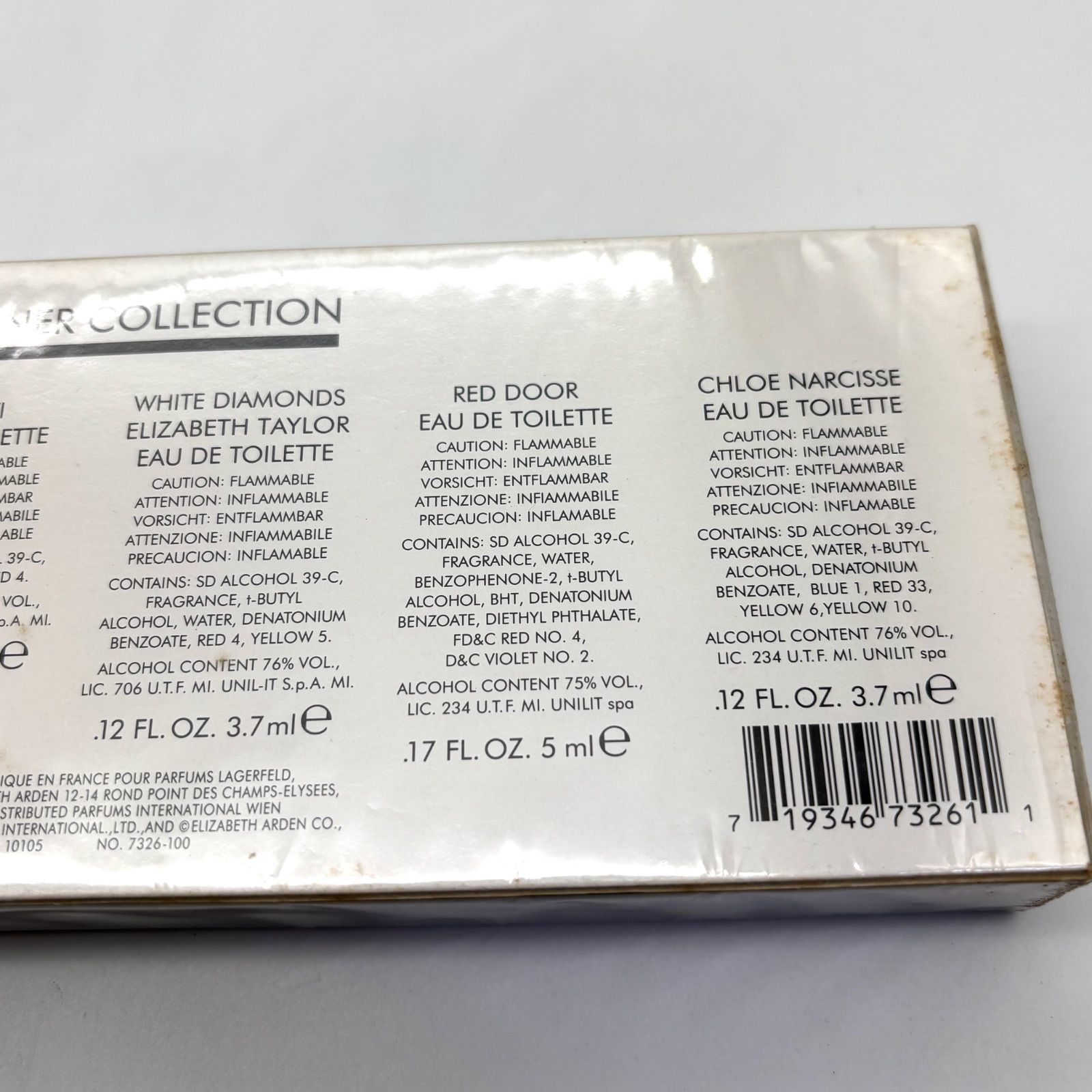 未開封品】デザイナーコレクションミニトワレ 香水セット 3.7ml x 6