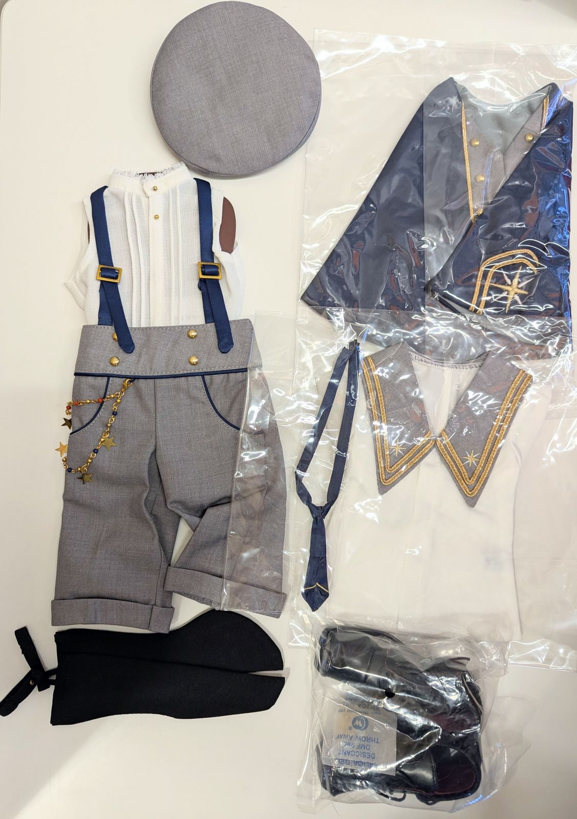 ボークス デフォルト衣装 SD男の子 ミシェル 星間学寮ver. 服 靴