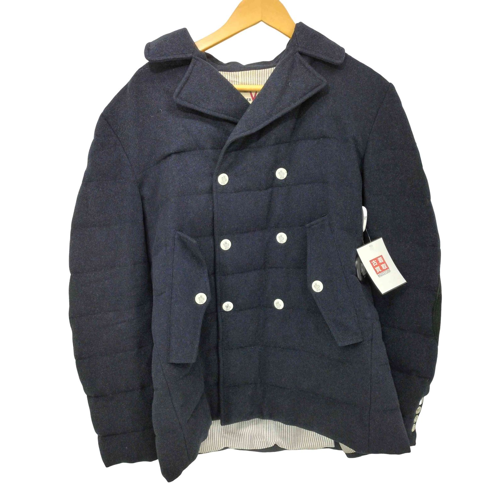 モンクレール ガムブルー MONCLER GAMME BLUE GIACCONE ダウンPコート