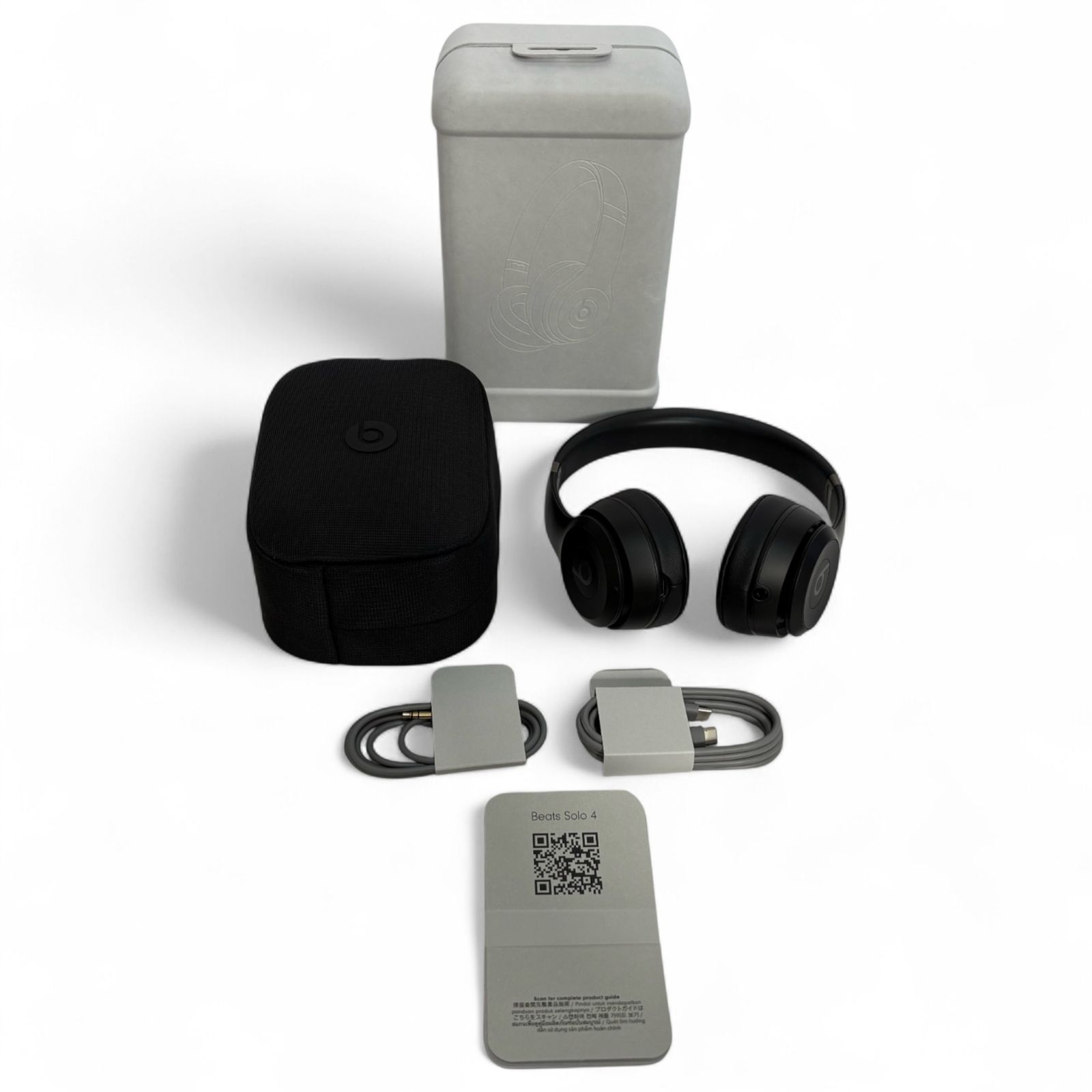 ビーツ Beats ワイヤレスBluetoothオンイヤーヘッドフォン Solo 4 マットブラック 1100-2749