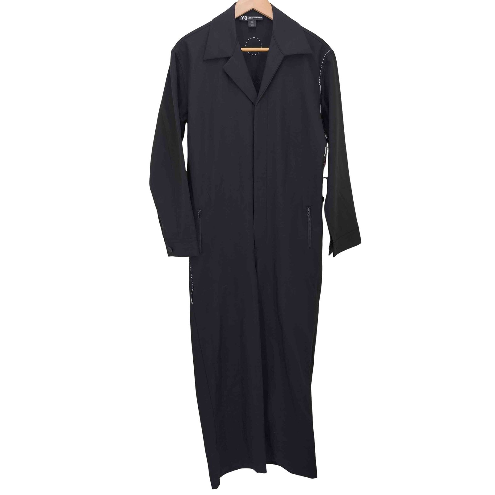 ワイスリー Y-3 ステッチデザイン ジャンプスーツ メンズ 2xs