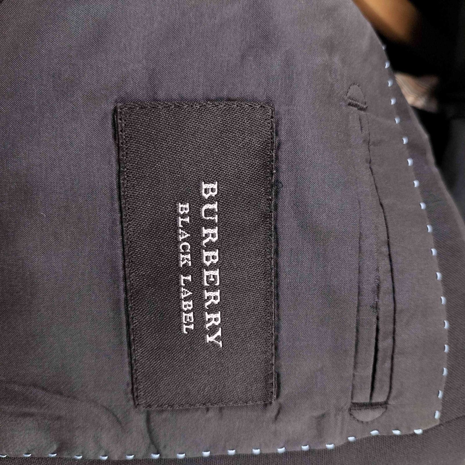 バーバリーブラックレーベル BURBERRY BLACK LABEL 3B テーラード 