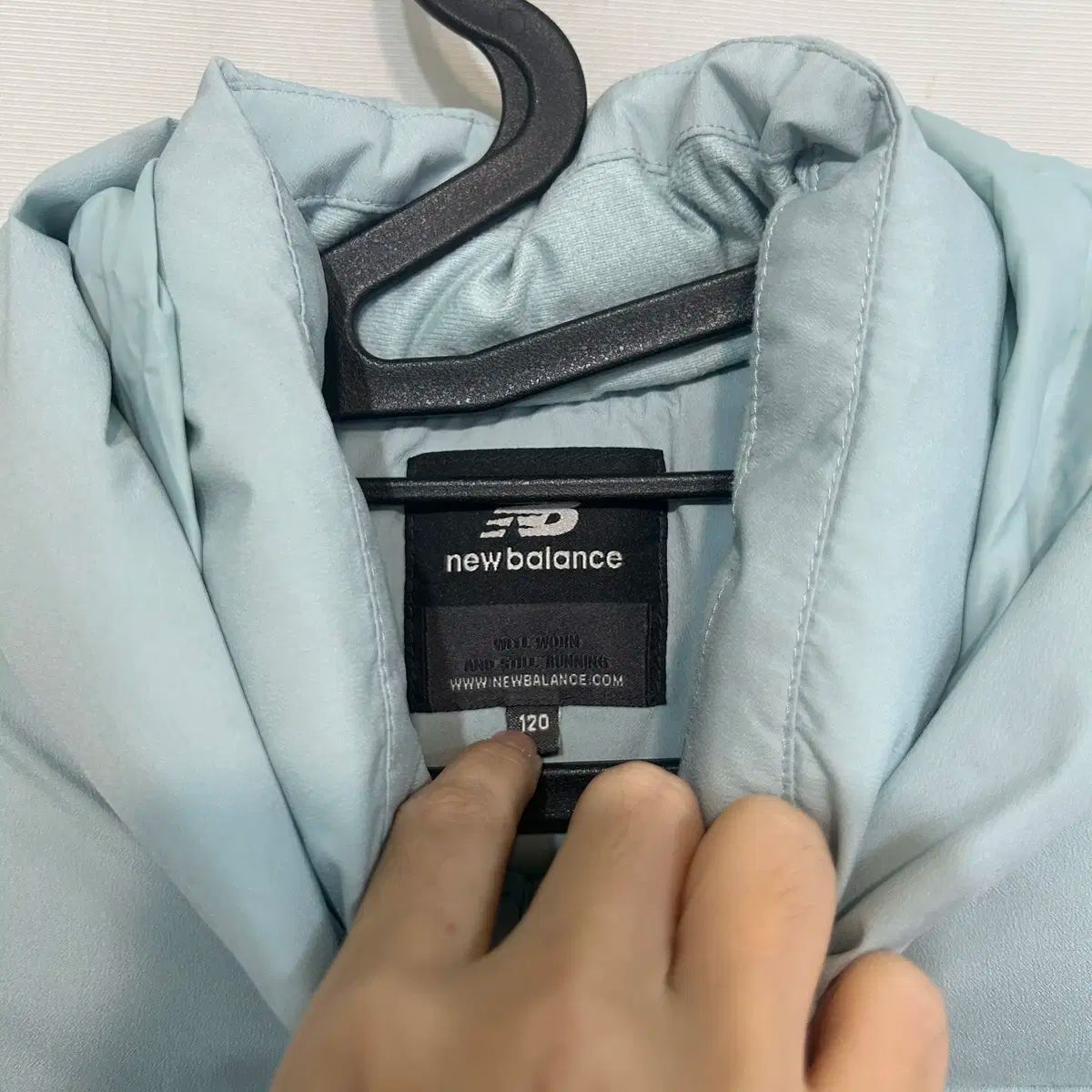 ニュー ンス キッズ ガチョウダウン ロングダウンジャケット 120