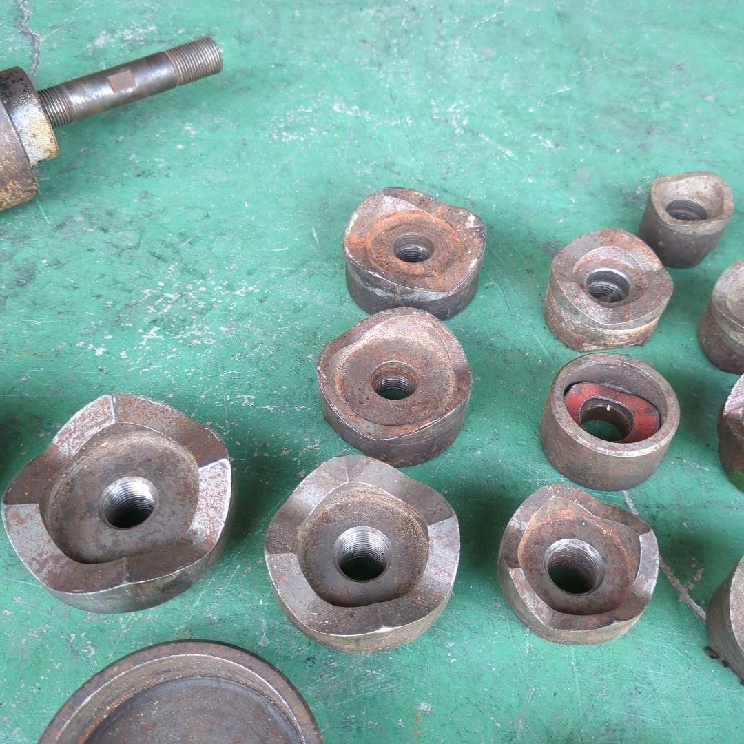 油圧パンチャー パンチ コマ 大量セット ブランド不明