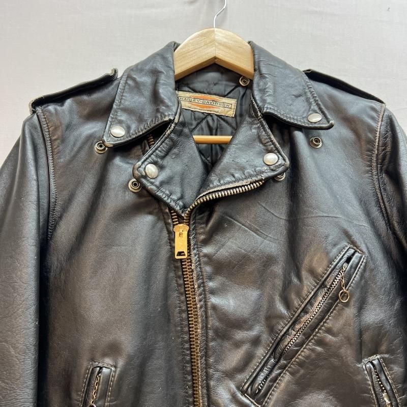 ハーレーダビッドソン 60s 白タグ レザー ダブル ライダースジャケット ヴィンテージ メンズ - ISItems 古着 50146212