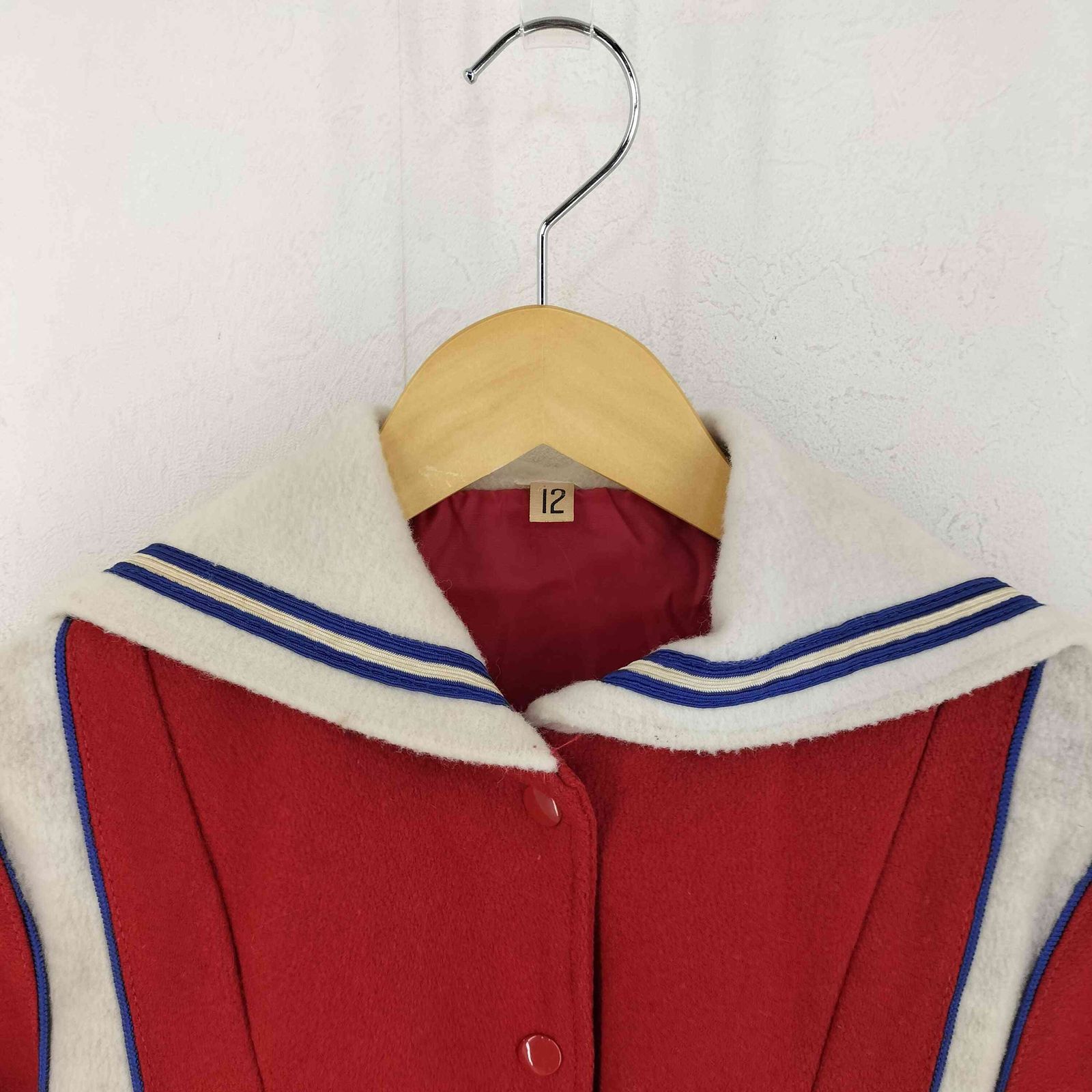 【希少】BUTWIN　ジャケット　スタジャン　セーラー バトウィン BUTWIN セーラーカラー スタジャン メンズ 12 - メルカリ